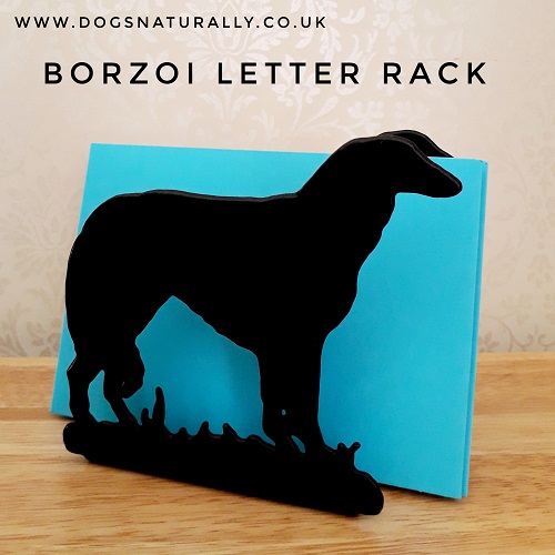 Borzoi Letter Rack